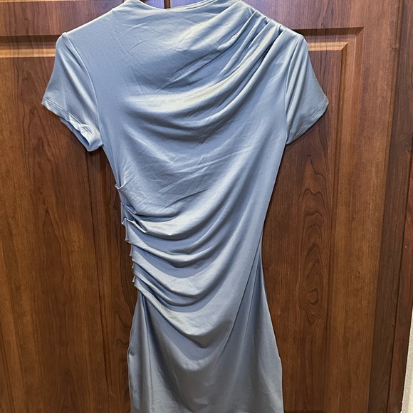 Gray Mini Dress - Picture 2 of 2